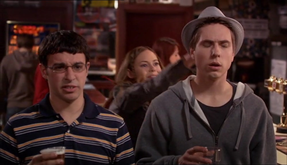 - WHAT THE FUCK'S THIS? - WHAT? OH, HI. 
