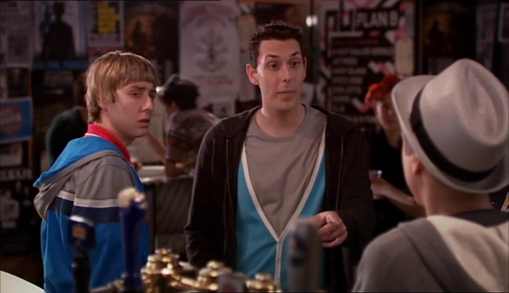 YEAH, ALL RIGHT. GET US A RIBENA AND WINE, SI? HALF AND HALF. 