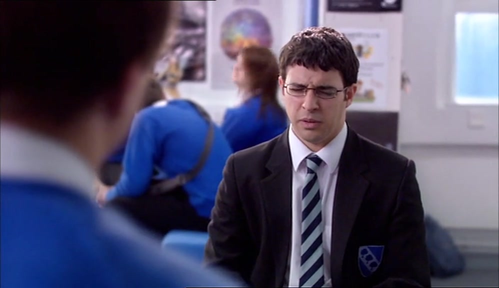 - SHE TOLD ME YOU KISSED HER LAST NIGHT. - DID YOU USE A FUCKING STEPLADDER? 