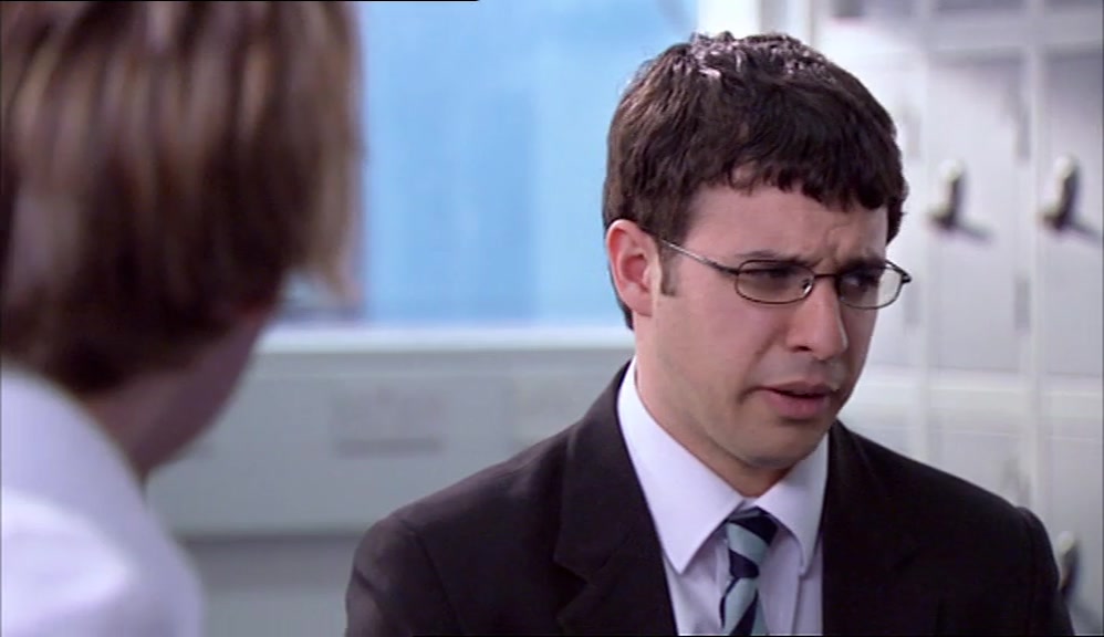 - SHE TOLD ME YOU KISSED HER LAST NIGHT. - DID YOU USE A FUCKING STEPLADDER? 