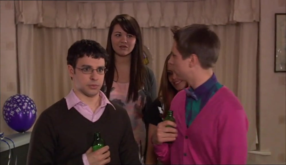 SHE'S REALLY RUDE TO YOU. DID YOU TWO HAVE A THING? 