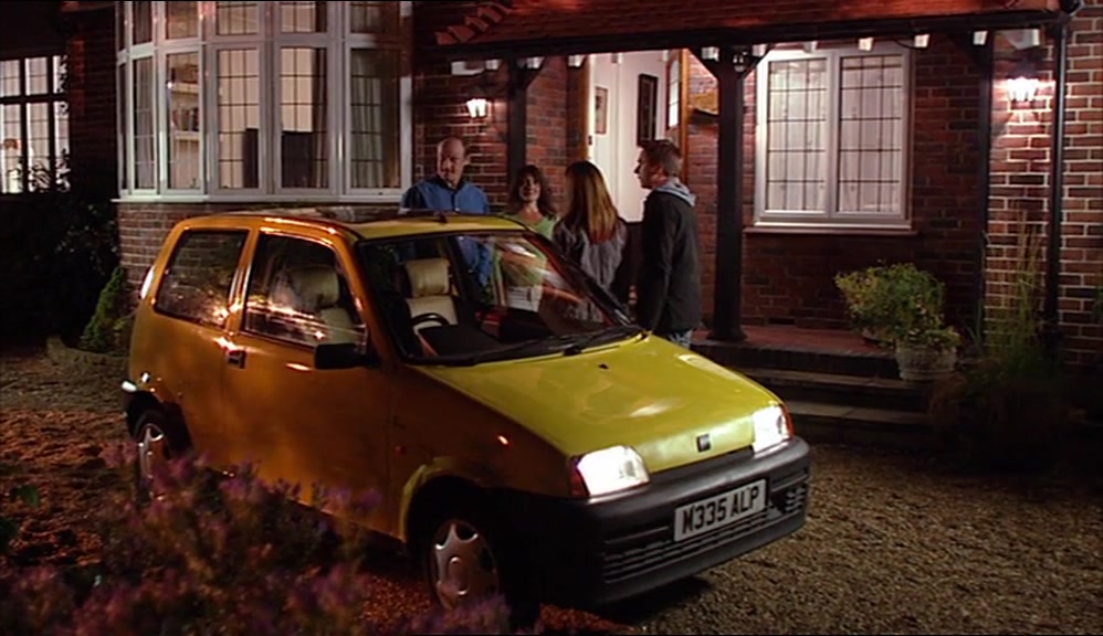 AT LEAST YOU'RE NOT DRIVING MY DAUGHTER AROUND IN SOME SOUPED-UP DEATH TRAP. 