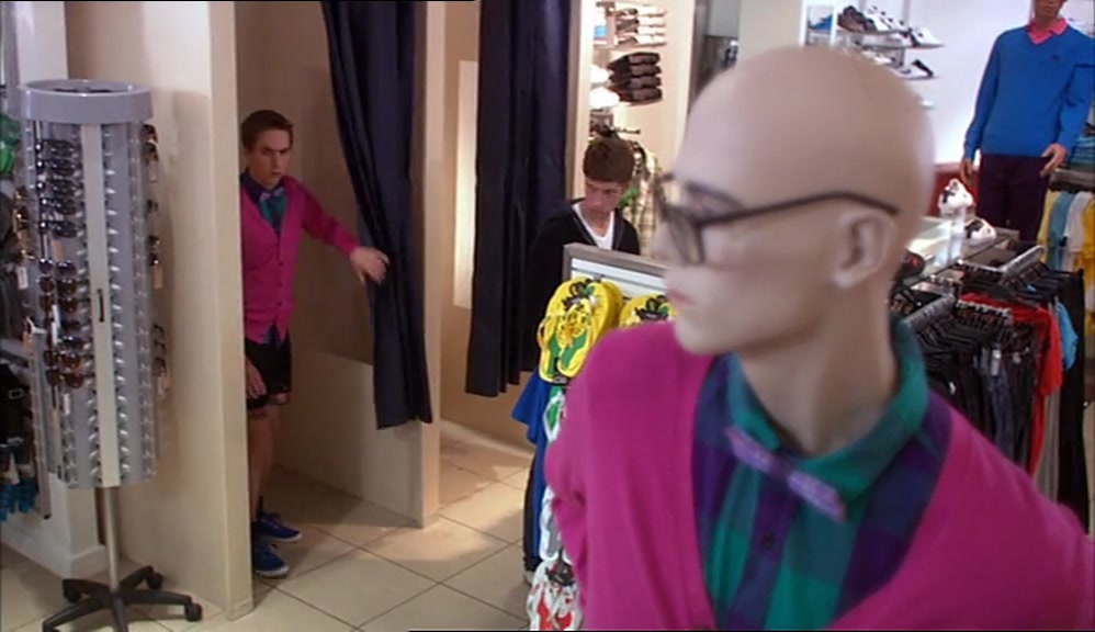 THAT HE WAS WILLING TO LET TARA DRESS HIM UP LIKE AN ECCENTRIC, POSH CHILD. 