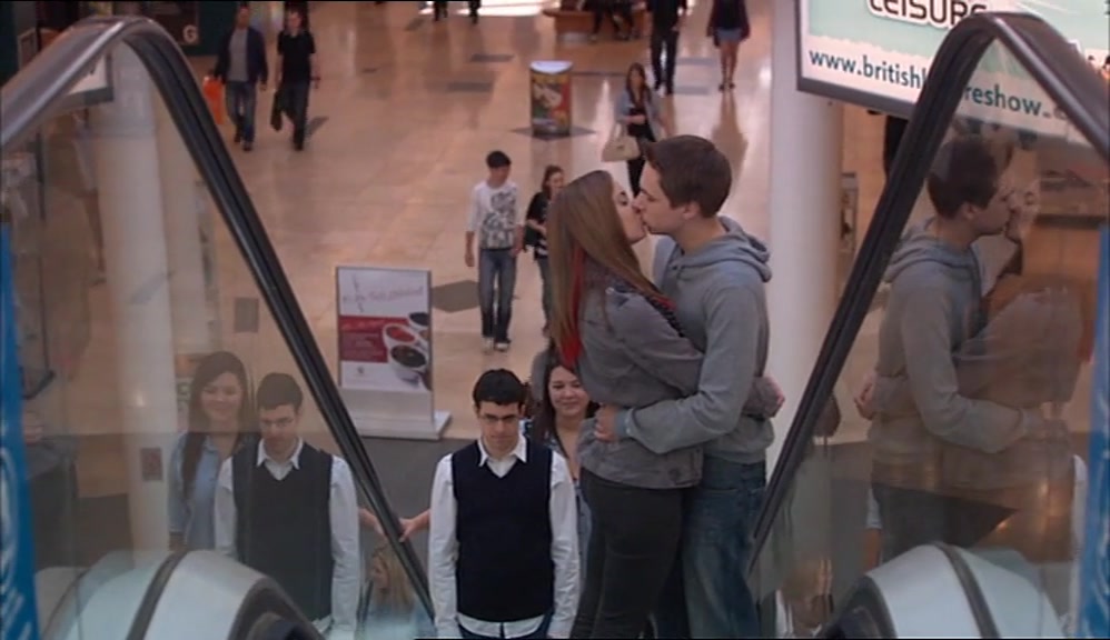 BUT WHILE SIMON AND TARA EXPLORED THE DEEPEST RECESSES OF EACH OTHER'S MOUTHS 