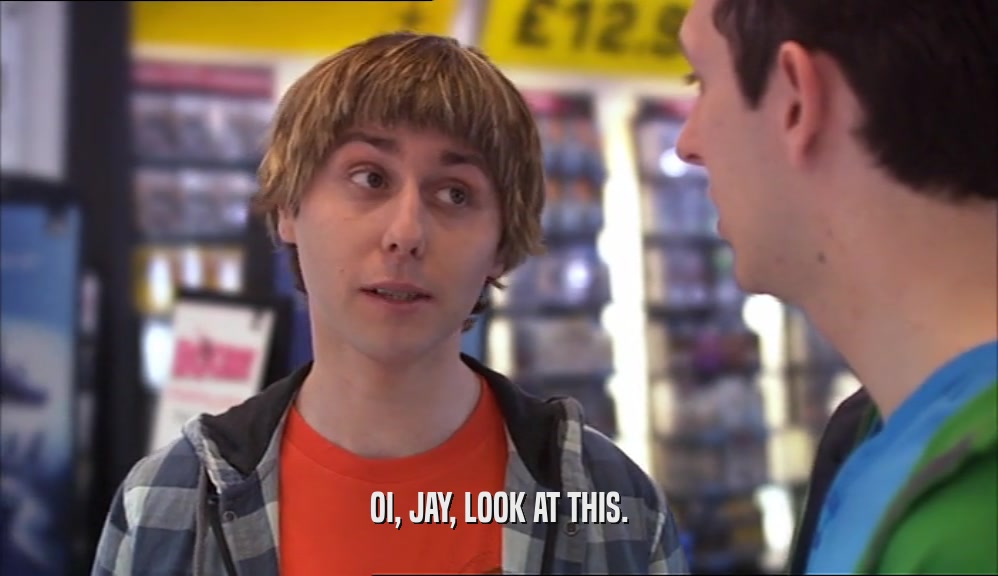 OI, JAY, LOOK AT THIS.  