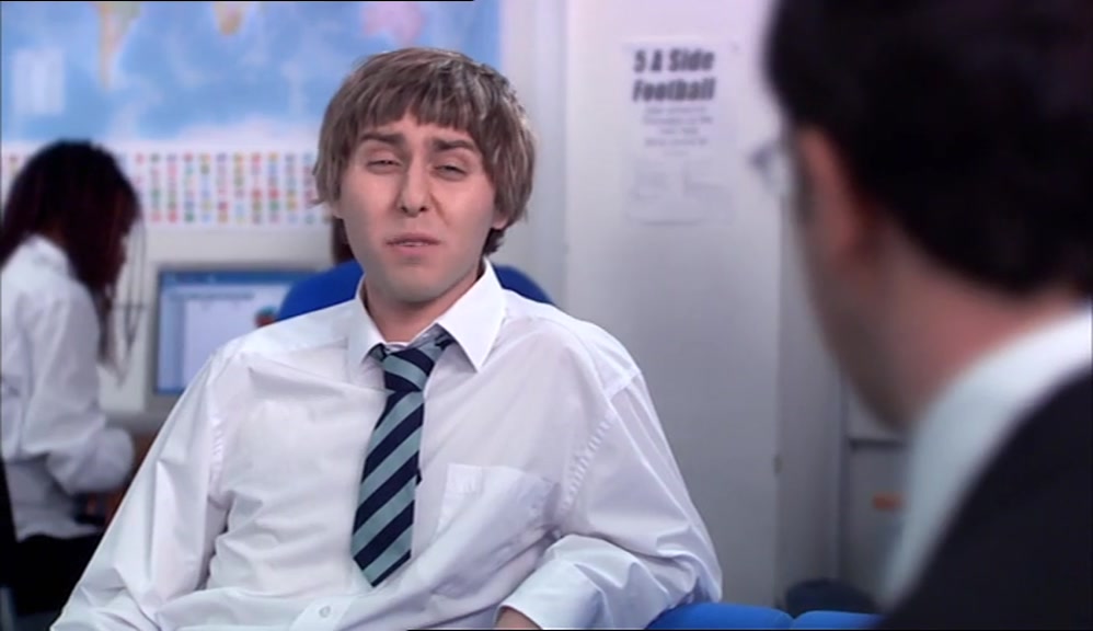 - YEAH, AS PER USUAL, GIRLFRIEND. - YEAH, HE'S ALL LIKE, 