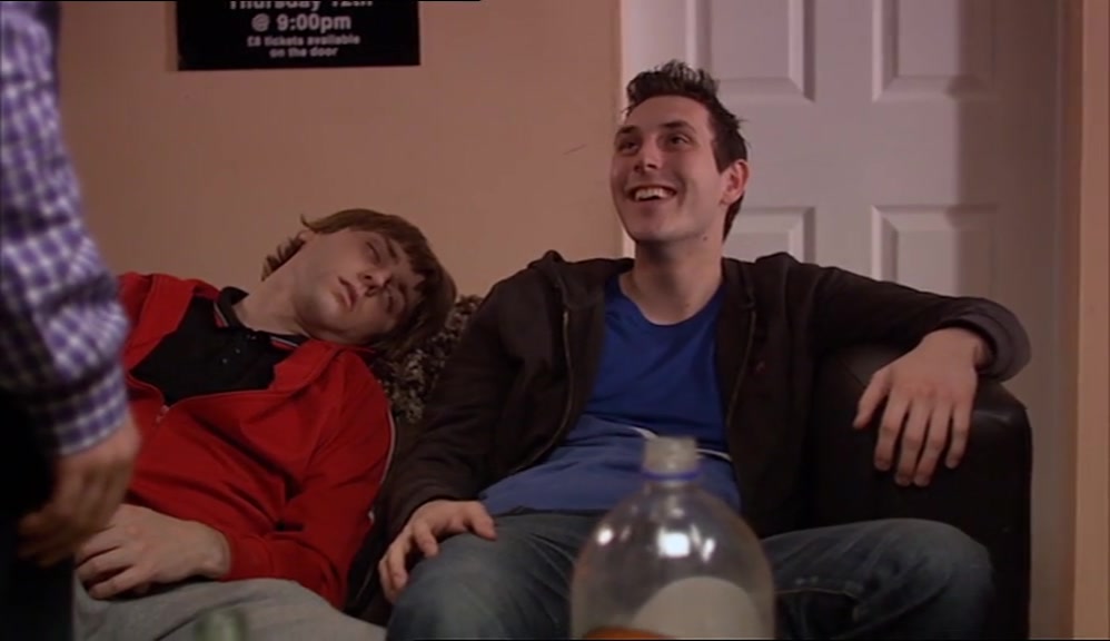 SO, WHILE NEIL GOT EMOTIONAL ABOUT DRINKING ORANGEADE AND FAG BUTTS, 
