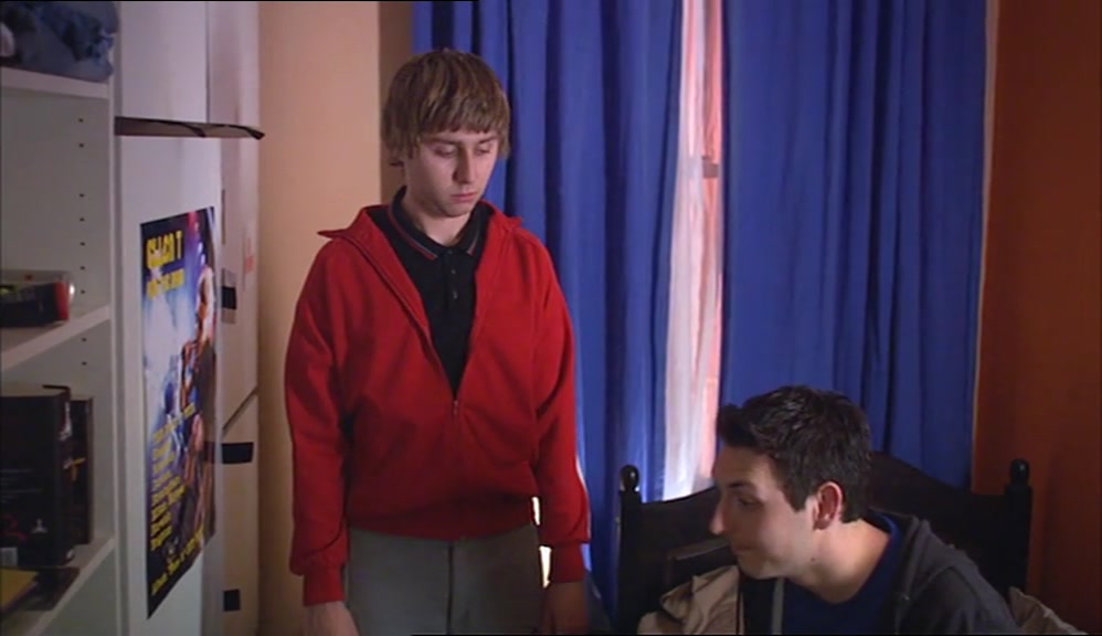 MEANWHILE, IT WAS A GOOD JOB JAY AND NEIL HAD THEIR SLEEVES ROLLED DOWN, 