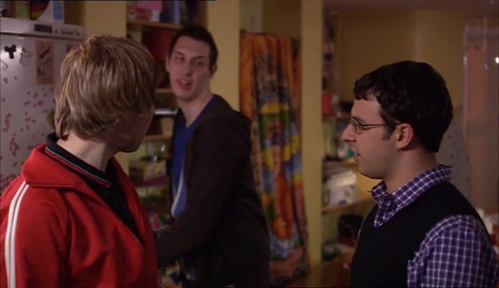 BECAUSE WE FIT IN WITH UNI BLOKES BECAUSE WE'RE A LAUGH AND YOU DON'T BECAUSE YOU'RE A TWAT. 