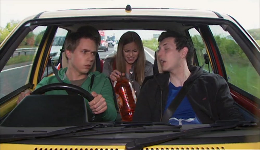 WHY ARE YOU TAKING A FOUR-LITRE BOTTLE OF ORANGEADE TO WARWICK? 