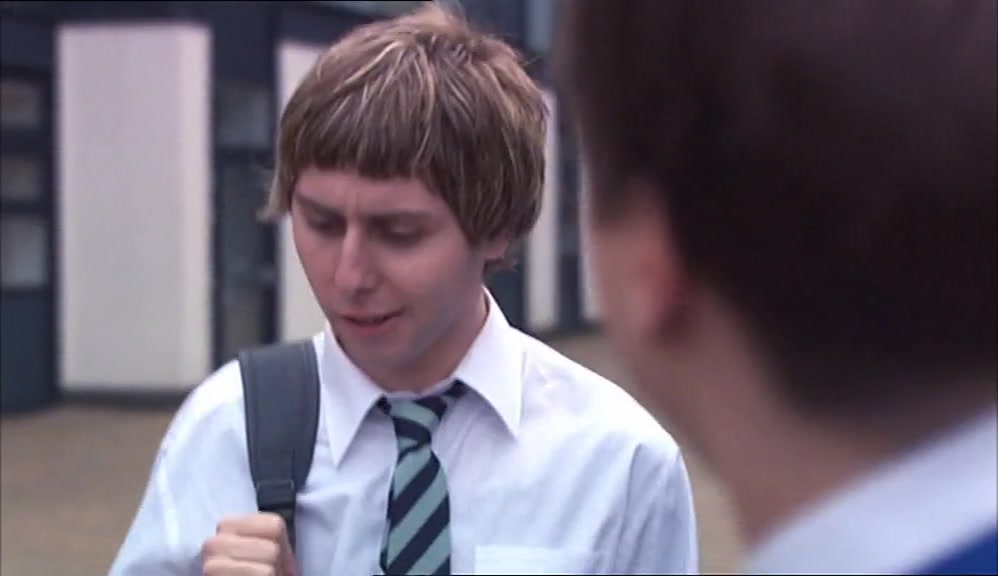 OH, I DON'T KNOW. JUST TELL HER WE'RE YOUR MATES AND WE'VE KNOWN YOU LONGER THAN SHE HAS 
