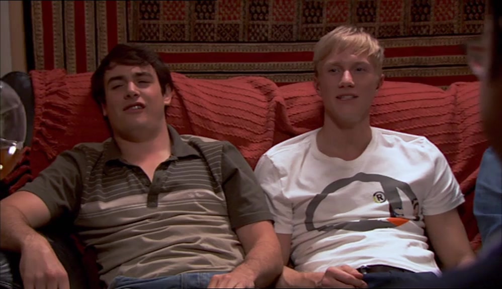 YOUR MATE IS FUCKING BORING, ISN'T HE?  
