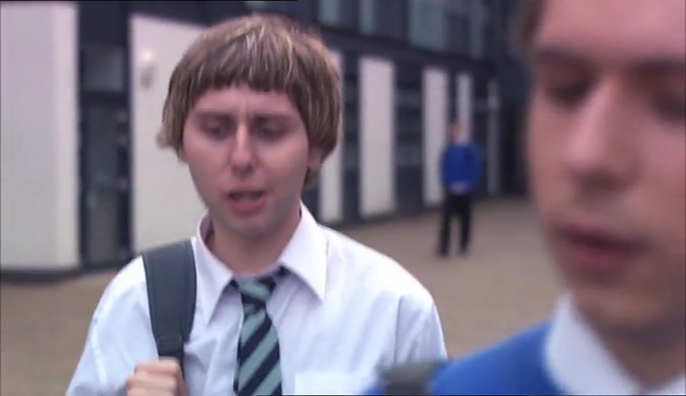 OH, I DON'T KNOW. JUST TELL HER WE'RE YOUR MATES AND WE'VE KNOWN YOU LONGER THAN SHE HAS 