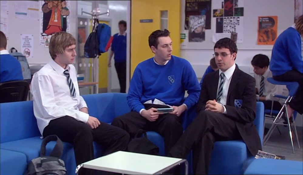 YOU CAN FORGET ABOUT HIM, MATE, HE'S PROBABLY OFF WITH HIS GIRLFRIEND. 