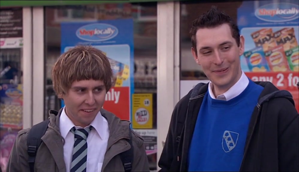 OH, GOD, IT WAS YOU TWO, WASN'T IT?  