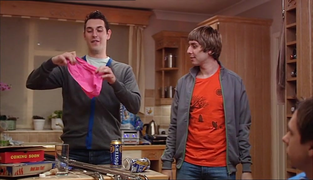 - WELL, THAT'S SOMETHING. - NO, NEIL'S GOING TO BE WANKING IN THERE. 