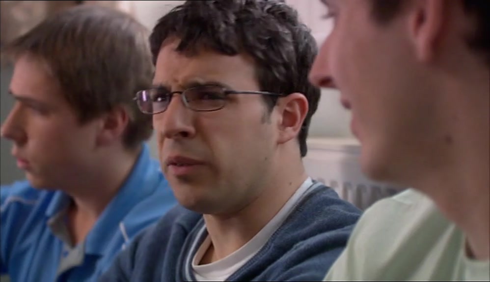 - NOT NOW, NEIL. - I KNOW YOU'RE IN THERE, I CAN SEE YOUR FEET. 