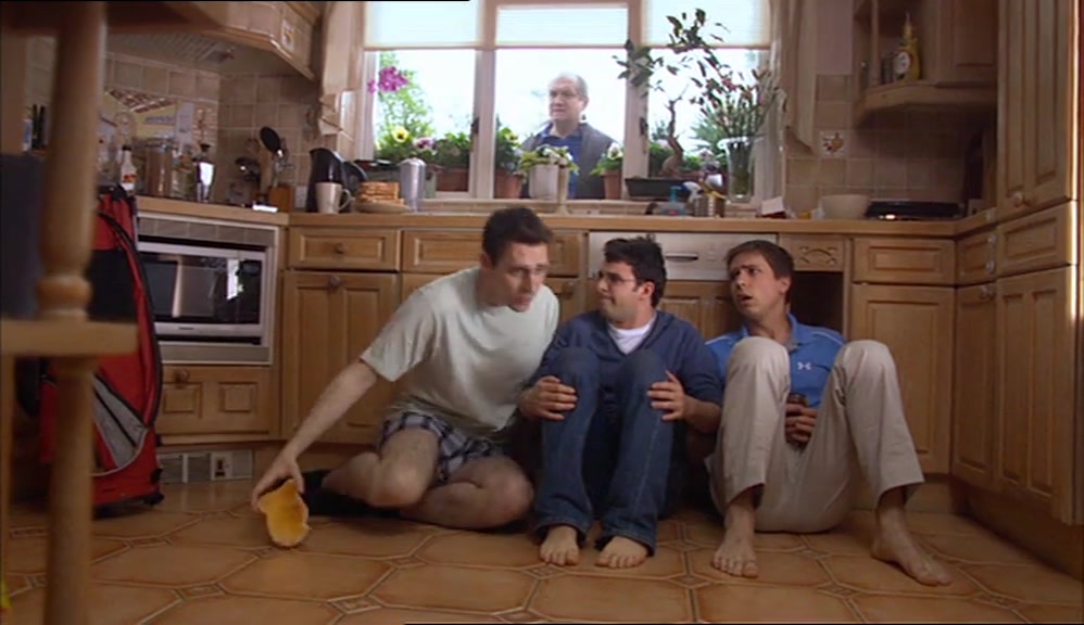 - HOW'S THAT GOING TO HELP? - I JUST FARTED IN HERE. 