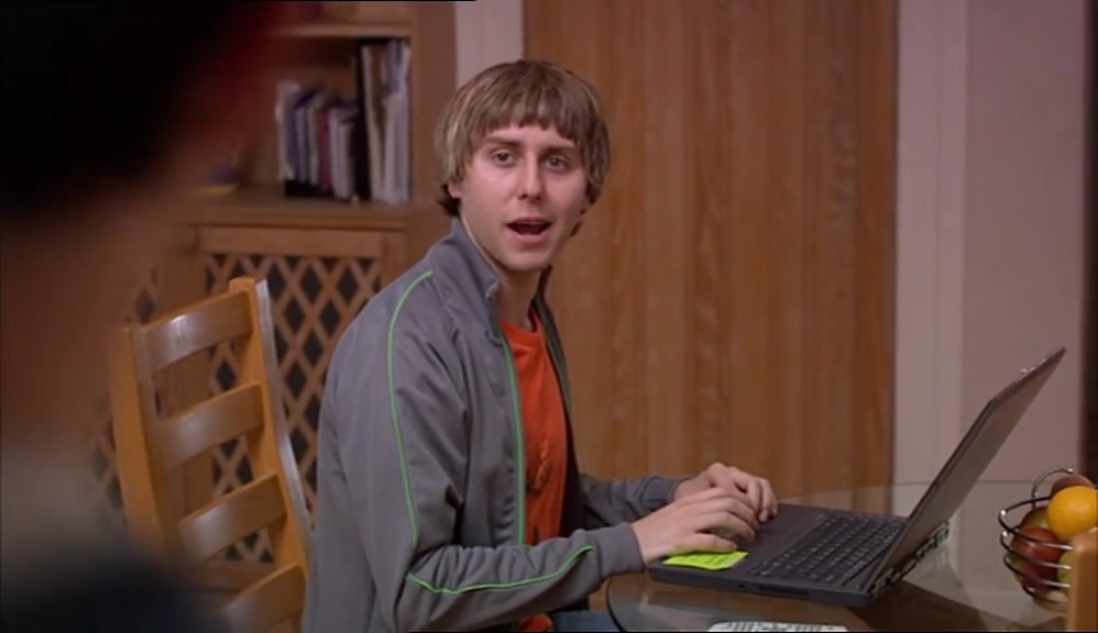 ALL RIGHT, CALM DOWN, HOME ALONE. IT'S JUST FORCE OF HABIT. 