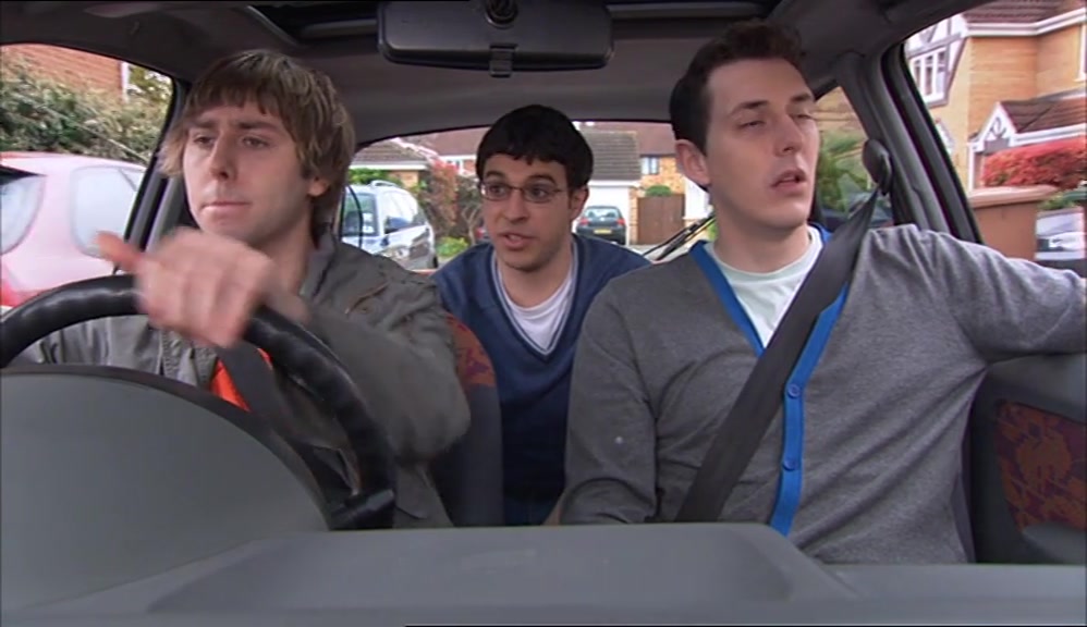THIS IS THE PUSSY PATROL, IS IT? DRIVING YOUR MUM'S CAR VERY SLOWLY ROUND THE ESTATE? 
