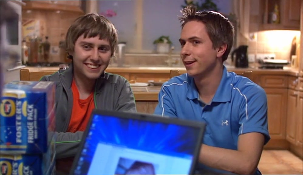 ALL RIGHT, YOU CAN FUCKING STAY. NOW, WHAT'S THE PASSWORD? 