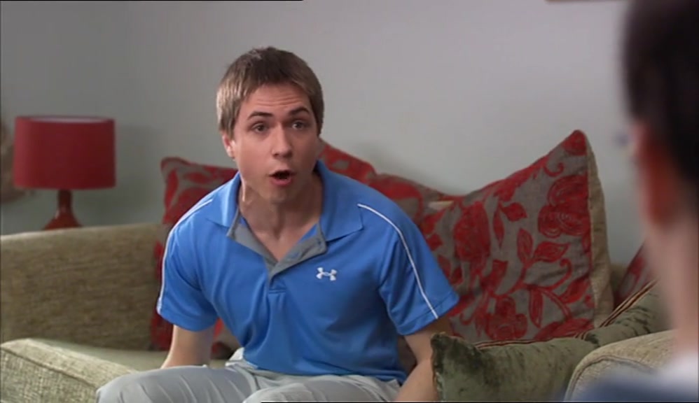 OH, FUCK, SHIT! IT'S PAST NINE O' CLOCK. I SHOULD'VE BEEN AT GOLF AN HOUR AGO. 