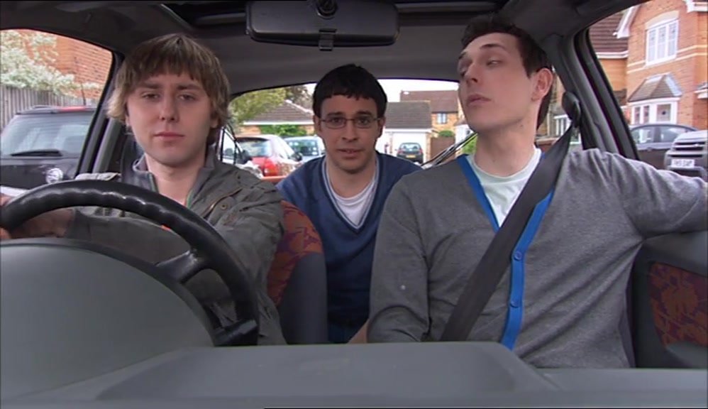 - SOMETIMES WE GO DOWN THE SHOPS. - HAVE YOU EVEN GOT YOUR LICENCE? 