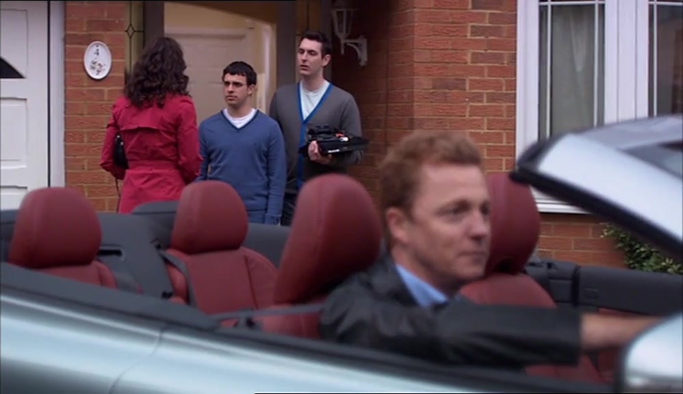 FERGUS LOOKED LIKE A MASSIVE GINGER BELL END WITH A STUPID CAR, AND I HATED HIM. 