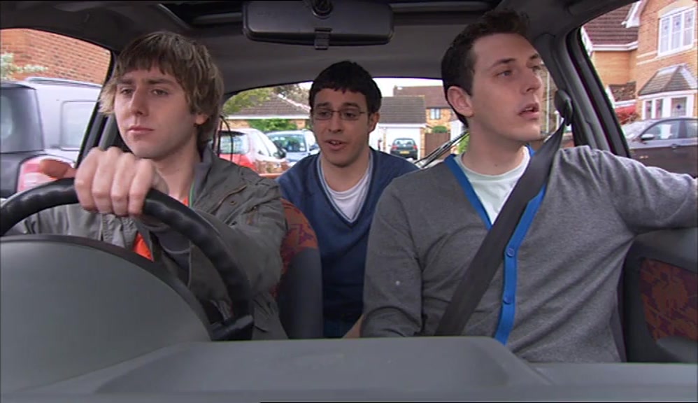 - SOMETIMES WE GO DOWN THE SHOPS. - HAVE YOU EVEN GOT YOUR LICENCE? 