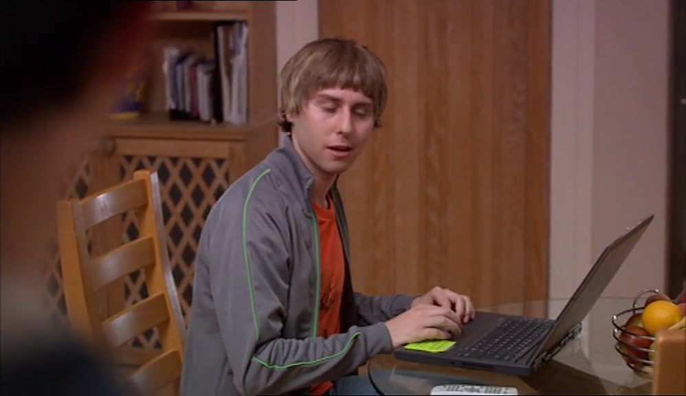 ALL RIGHT, CALM DOWN, HOME ALONE. IT'S JUST FORCE OF HABIT. 