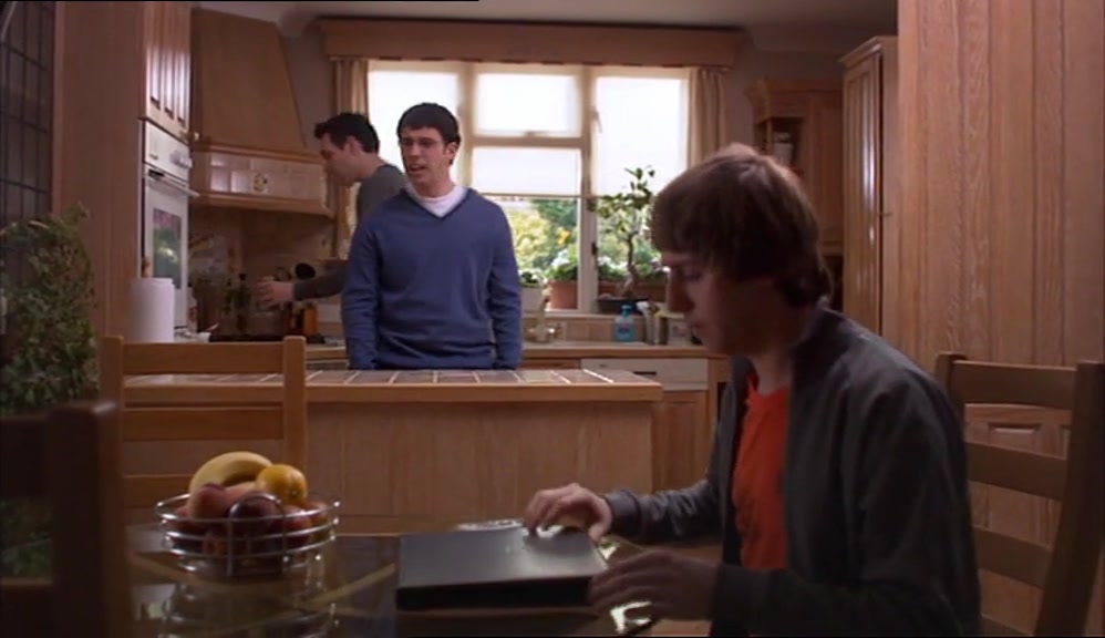 - NEIL, DID YOU LEAVE THE FRONT DOOR OPEN? - MIGHT HAVE DONE. 