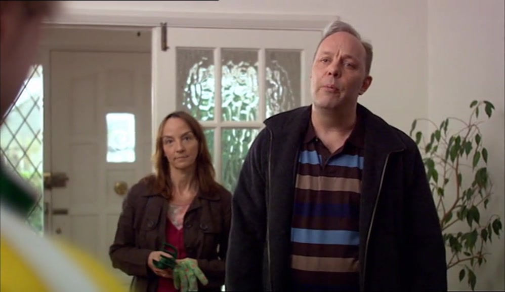 RIGHT, WE'LL ONLY BE A COUPLE OF HOURS, TRY NOT TO BREAK ANYTHING. 