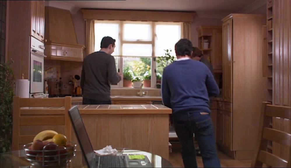 OH, FOR GOD'S SAKE! RIGHT, WE'RE GOING OUT. 