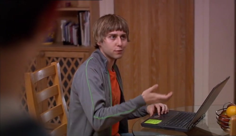 ALL RIGHT, CALM DOWN, HOME ALONE. IT'S JUST FORCE OF HABIT. 