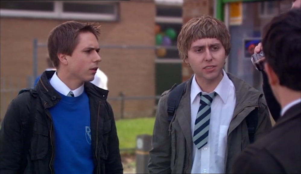 - WHAT?! YOU SAID NO-ONE WAS ALLOWED ROUND. - IT'S FOR SECURITY REASONS. 