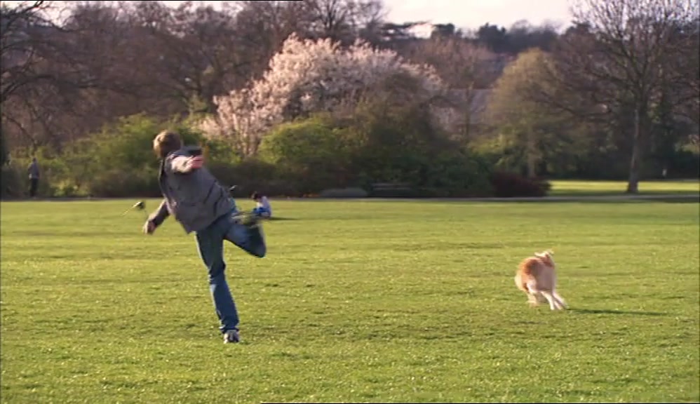 HE'D TEMPORARILY LOSE BENJI, RUN HOME AND DO WHAT HE HAD TO DO, 