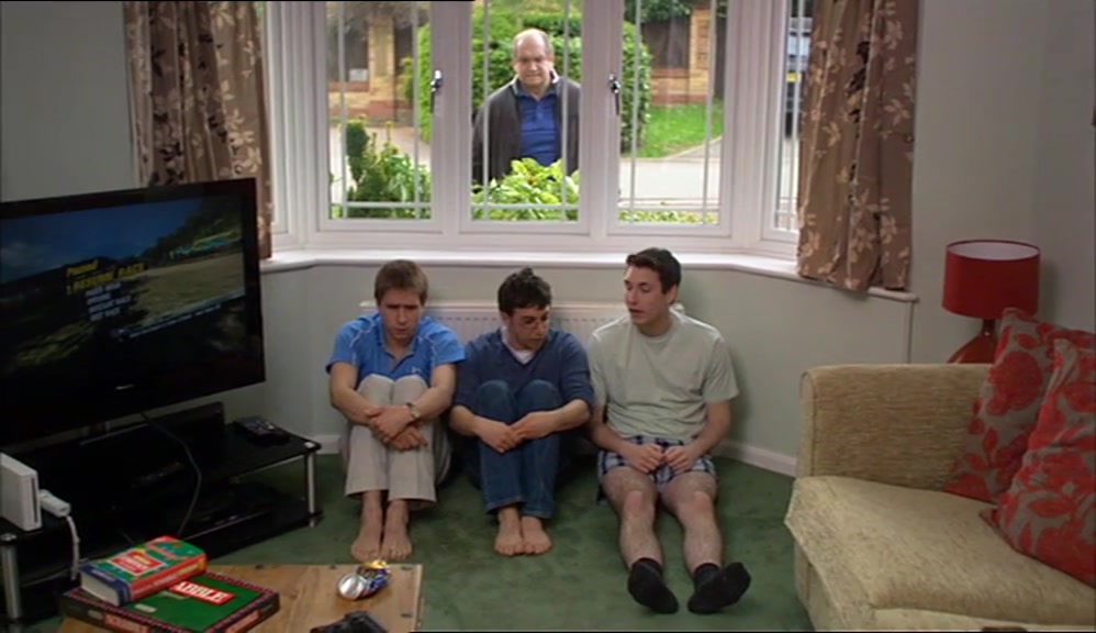 - NEIL! - I WAS GETTING CRAMP. 