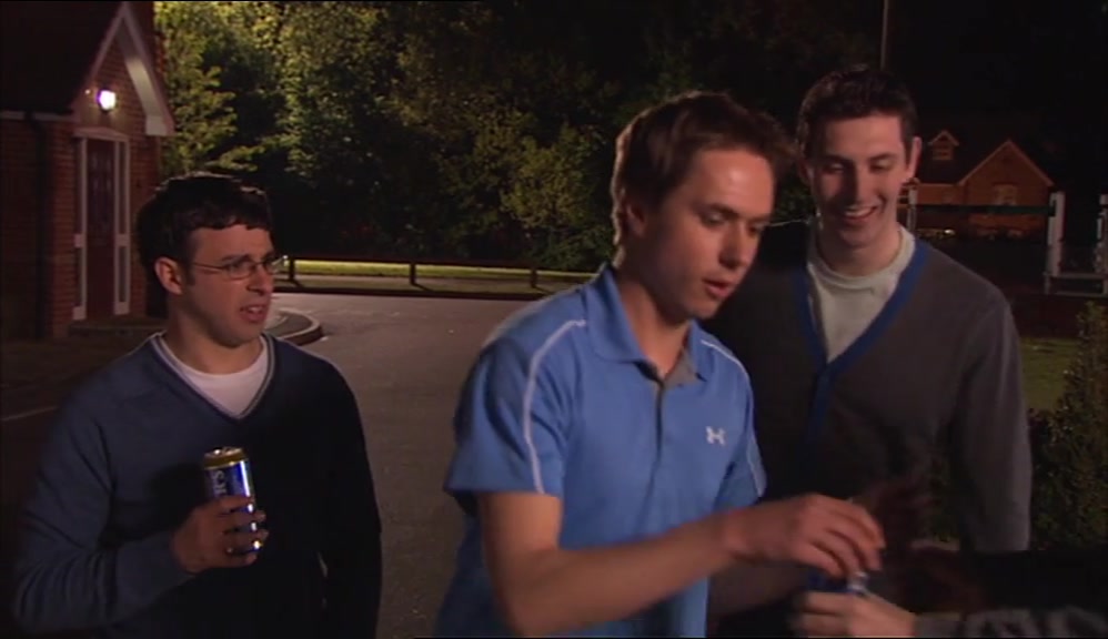 SMASHING UP PEOPLE'S GARDENS. YOU'RE JUST A TEENAGE PREGNANCY AWAY FROM AN ASBO. 