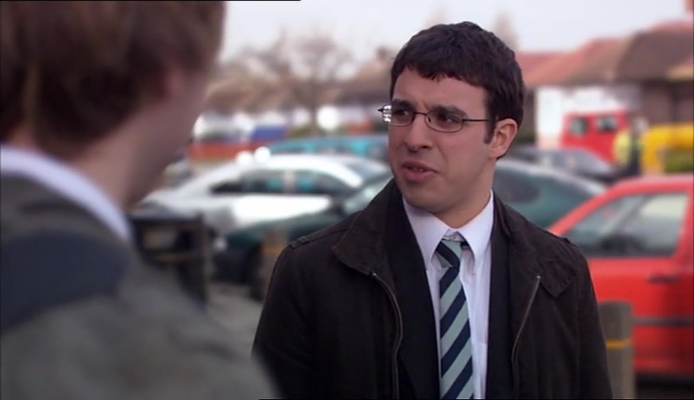 YEAH, HILARIOUS, YOU VANDALISE SOMETHING, I END UP AT THE UNIVERSITY OF LINCOLN. 