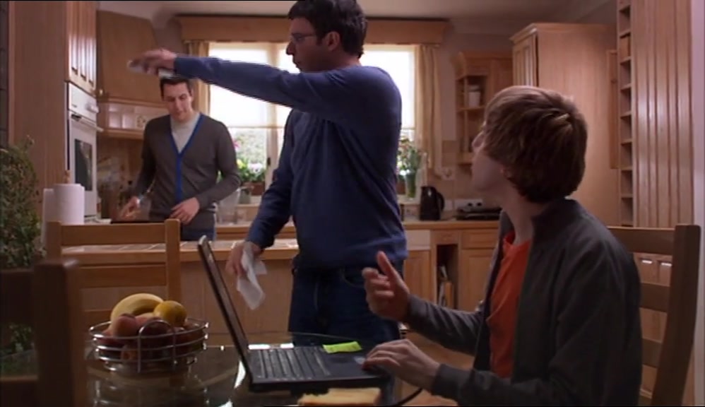 - CAN YOU TRY AND BE A BIT TIDIER, PLEASE? - I TELL YOU WHAT WON'T BE TIDY, 