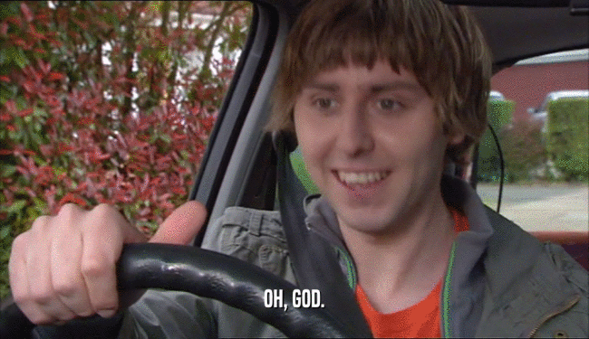 OH, GOD.  