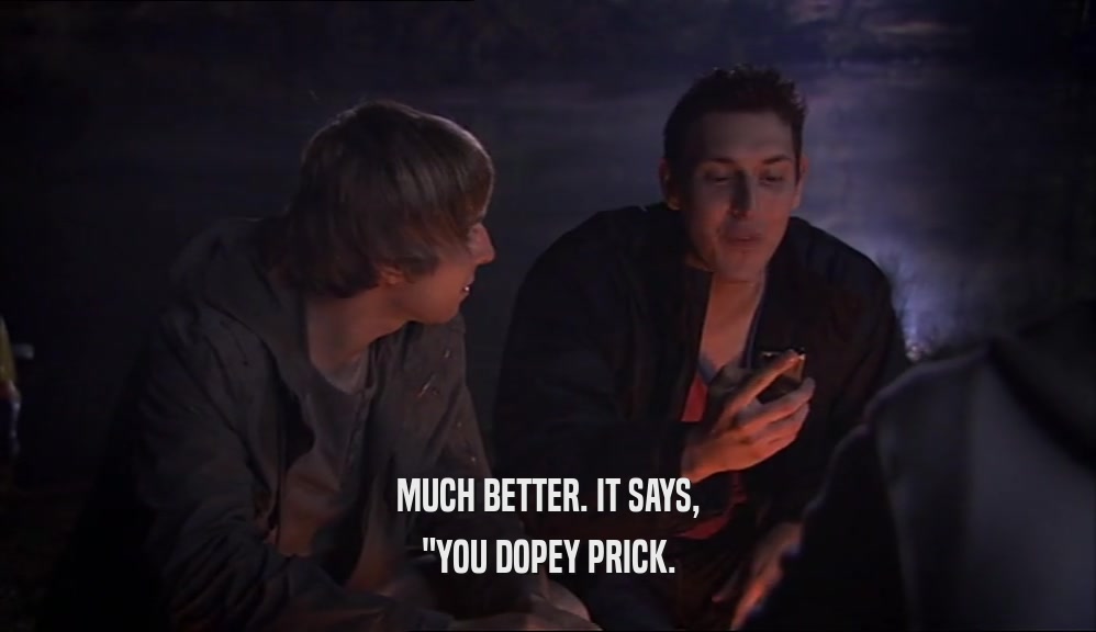 MUCH BETTER. IT SAYS, 