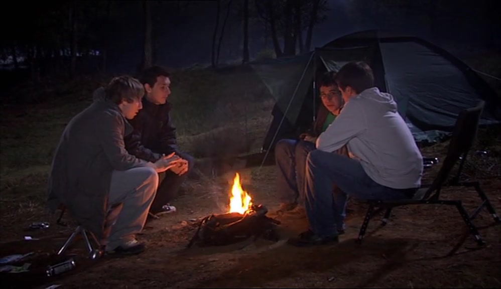 WHICH DO YOU THINK BURNS BETTER, SI, MY RUCKSACK OR MY SLEEPING BAG? 