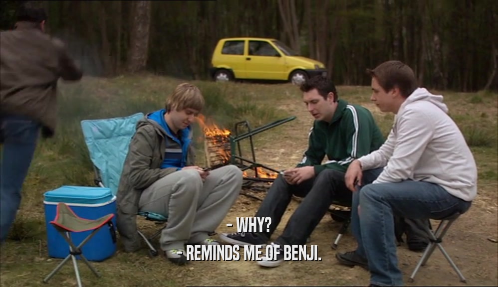 - WHY? - REMINDS ME OF BENJI. 