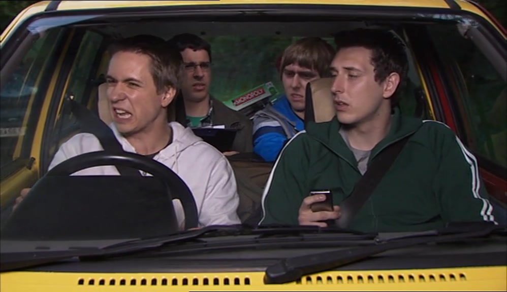 OH, JESUS CHRIST, IT STINKS. IS IT NEAR A PIG FARM, NEIL? 