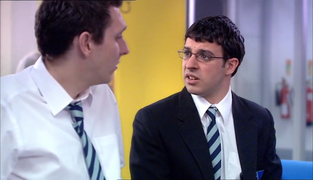 - NAH. I CAN'T REALLY TALK TO MY DAD. - WHAT, COS HE'S NEVER SEEN A WOMAN'S FANNY? 
