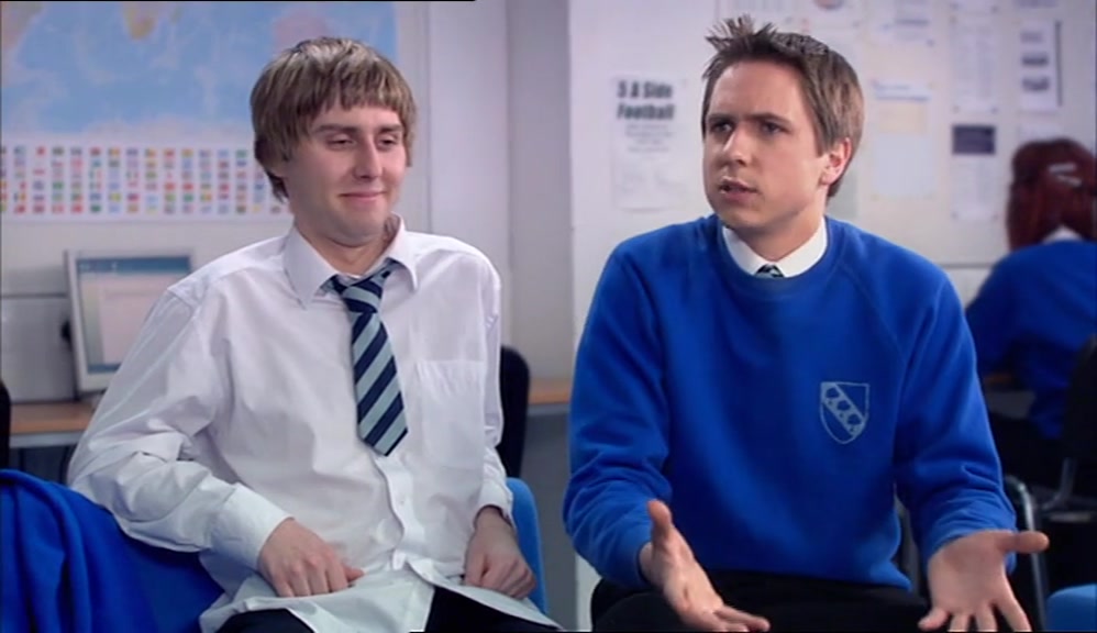 - IS THAT TO MAKE ME FEEL BETTER? - IT'S ALL I'VE GOT, I'M AFRAID. 