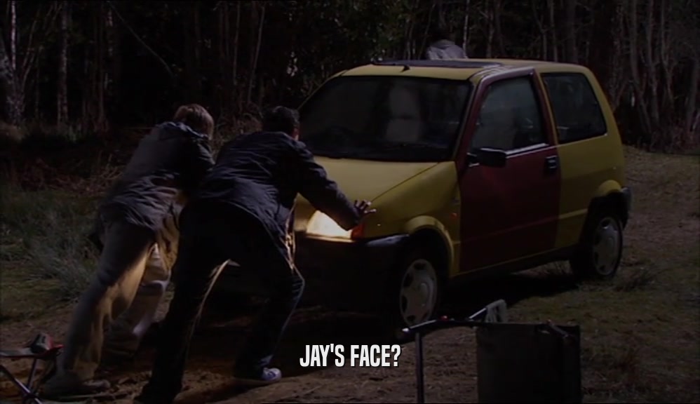 JAY'S FACE?  