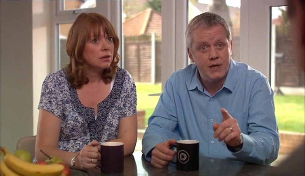 - AND I'M NOT MOVING TO FUCKING WALES. - HEY, MIND YOUR LANGUAGE. 