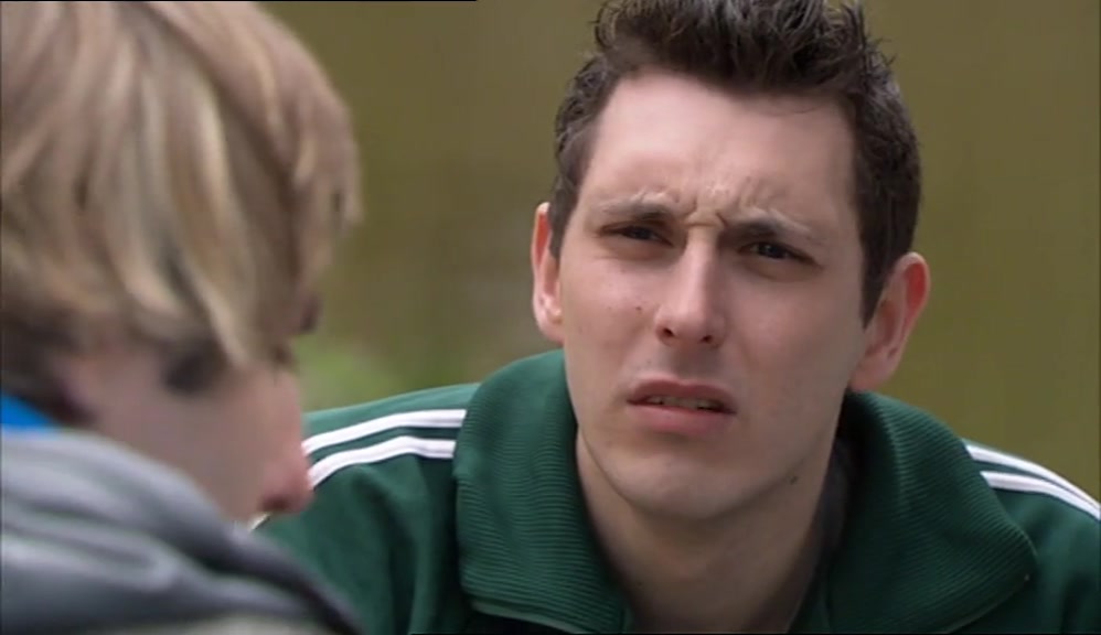 - JUST AFTER HE MOVED AWAY. - NO, I NEVER. SHUT UP, YOU KNOB. 